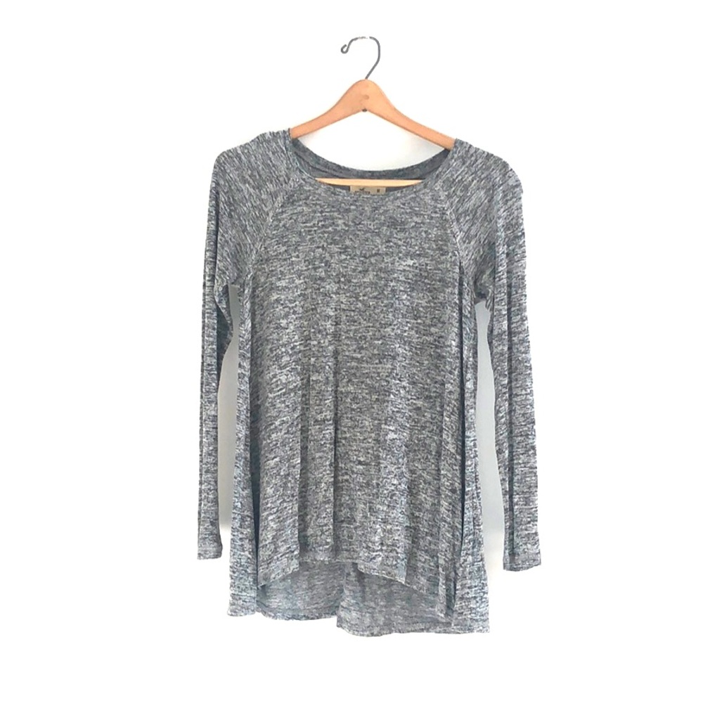 Hollister Soft Heathered Long Sleeve Tee